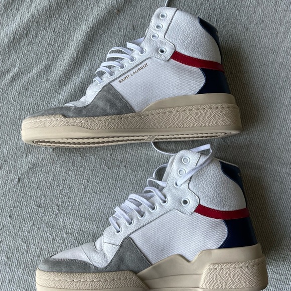 SAINT LAURENT Mid-Top Sneakers - Picture 8 of 8